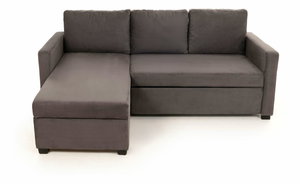 Rohová sedačka Kadina (sivá) (L)