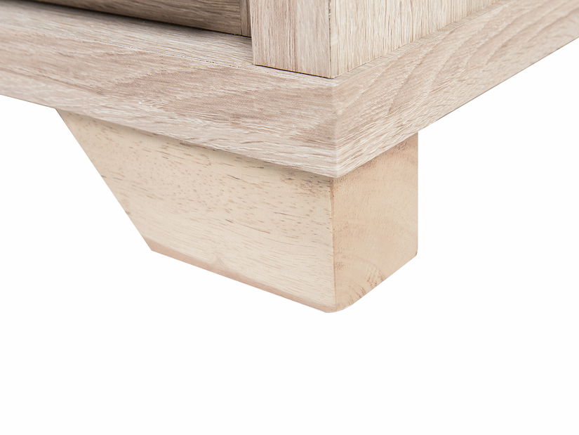 Noptieră Bonn (maro + bej) (2 sertare)