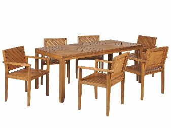 Set mobilier de grădină Blas (lemn de salcâm)