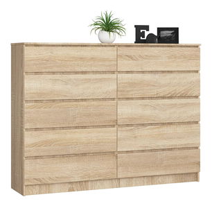 Komoda Kurtinaitis 10SZ (dub sonoma)