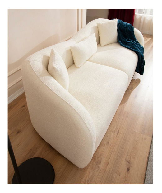 Pohovka trojsedačka Venedikt (krémová)