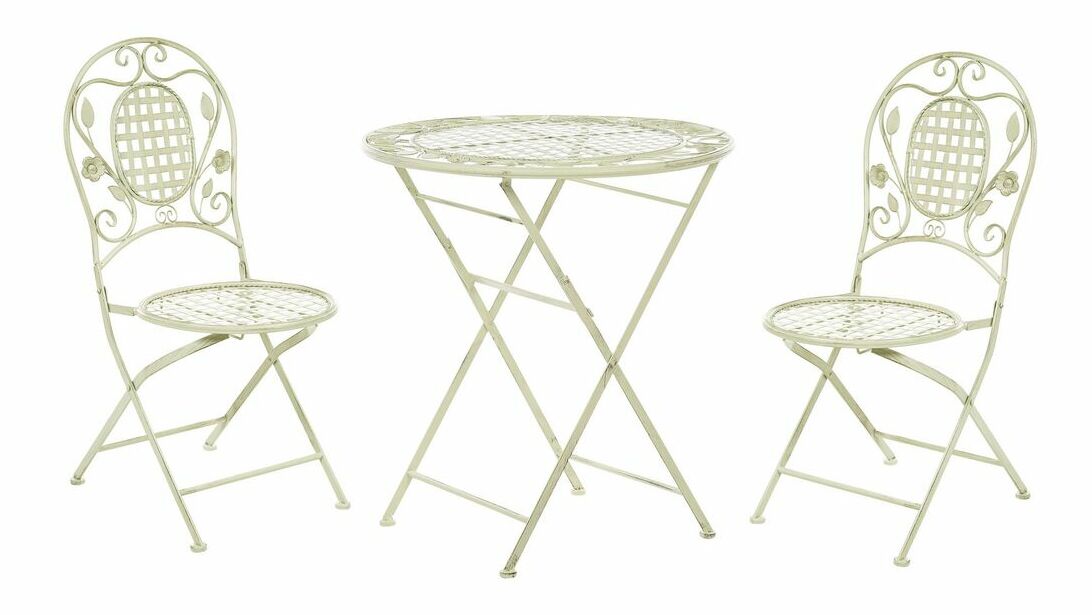 Záhradný set Basilia (svetlozelená) (pre 2 osoby)