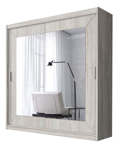 Šatníková skriňa Alva Typ 78 (borovica arktická)