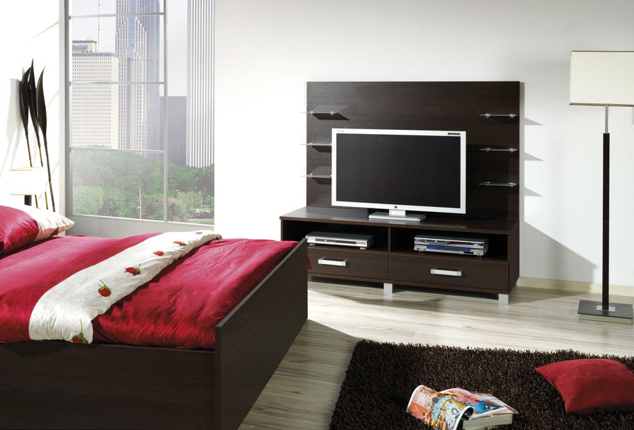 Ormar s policama Manton M1 (hrast catania)