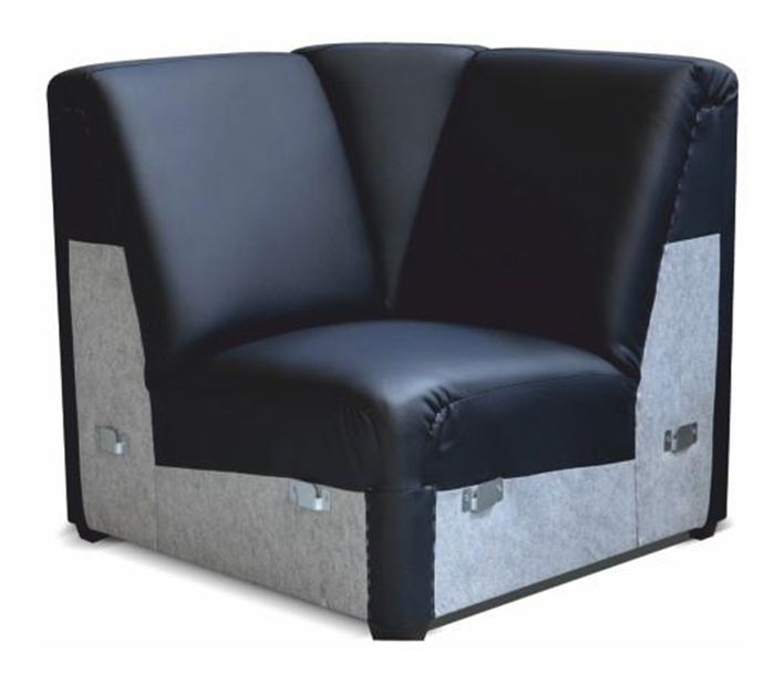 Rohová časť R Bittary (čierna)