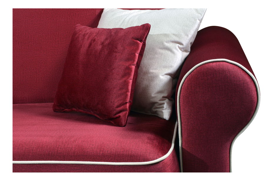Háromszemélyes kanapé Sanndy (bordó)