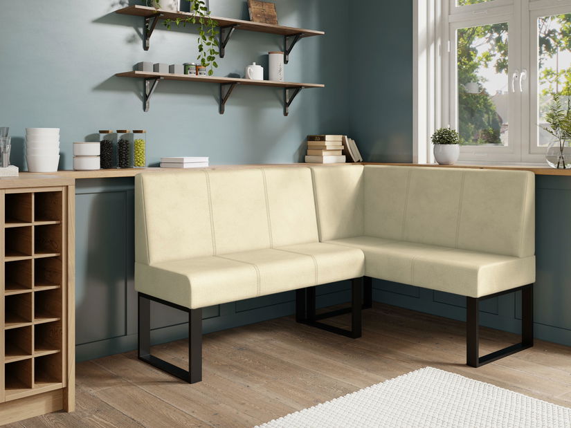 Kuhinjska kutna klupa Bernio 130x170 (krem) (D)