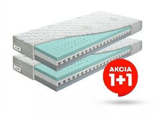 Habszivacs matrac Omega Flex Duo 200x90 cm (T2/T3) *AKCIÓ 1+1 + 2 párna