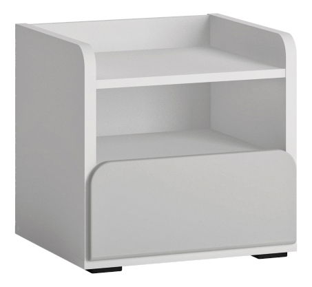 Noptieră Albunus K03 (Alb alpin + Gri lucios)