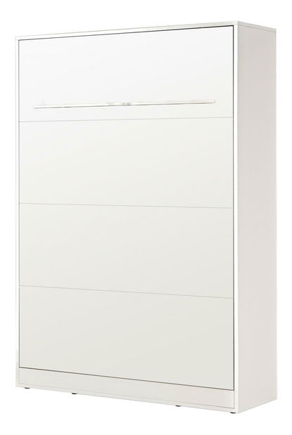 Sklápacia posteľ 140 Perfecto I (biela + biela + biela) (vertikálna) (bez osvetlenia)