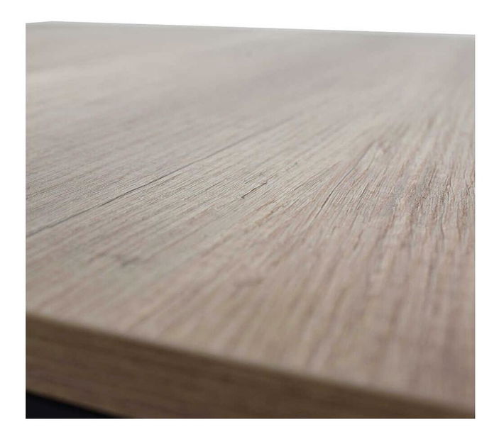 Dohányzóasztal Shepolendo 2 (világos dió + fekete)