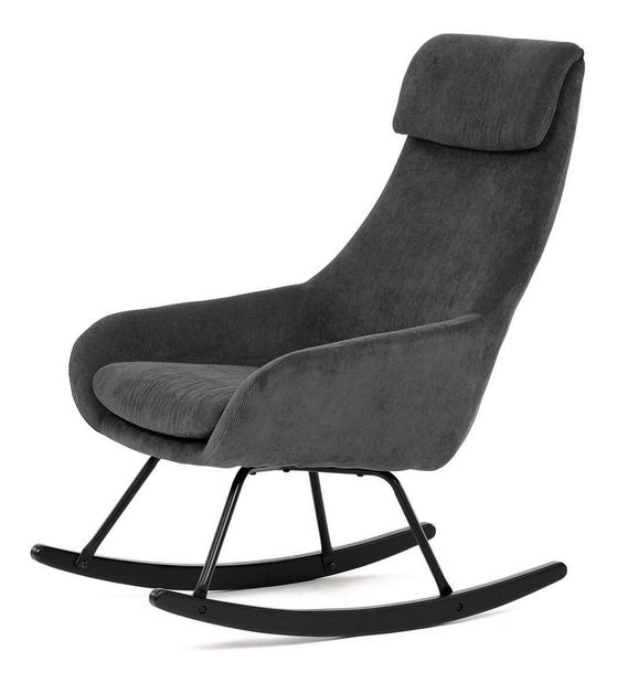 Fotelja za ljuljanje Aplicarse (siva)