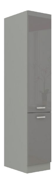 Potravinová kuchynská skriňa Pleitton (sivá)