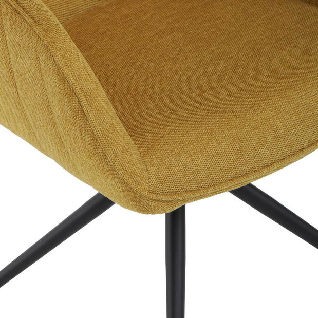 Jedálenská stolička Heroico (žltá)