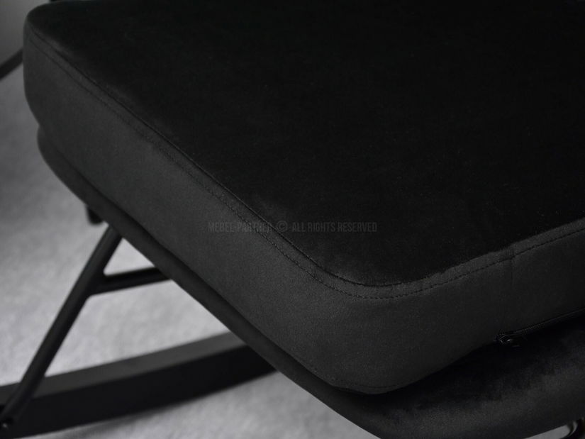 Fotoliu Lusil (negru)