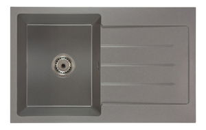 Kuchynský drez Ruxom (sivá) (s 3 otvormi pre batériu) (P)
