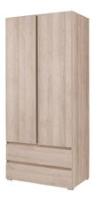 Šatníková skriňa Cortez C 2 (dub sonoma)