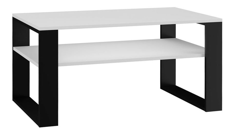 Konferenčný stolík Maduro 2 (biela + čierna)