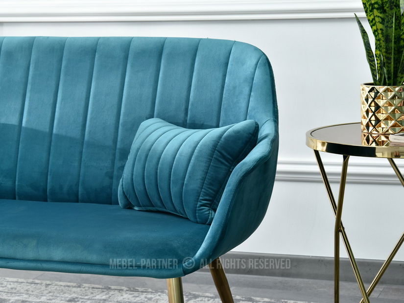 Sofa Osmol S (tirkizna + crna)