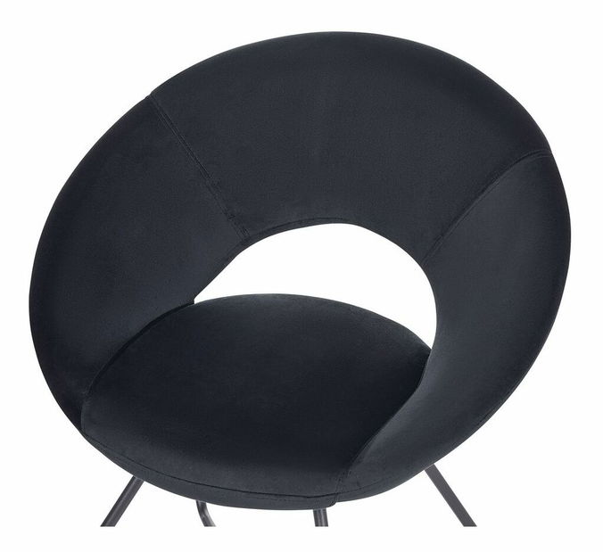 Fotoliu Racel (negru)