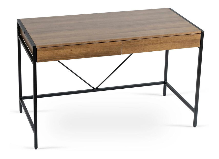 Masă de scris Azisa (nuc + negru) 