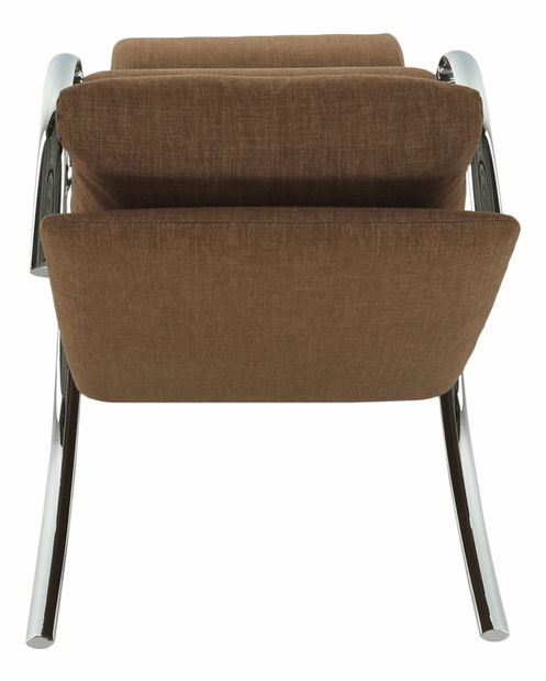 Hojdacie kreslo Reta (hnedá)