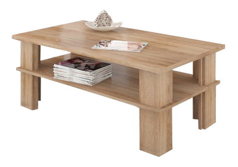 Konferenčný stolík Futura 2 (sonoma svetlá) *výpredaj