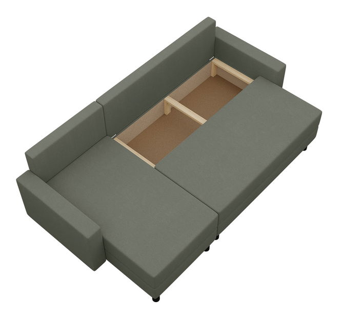 Pohovka trojsedačka Bamako (tmavohnedá) *bazár