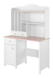 PC asztal Londria LN3 (fehér + rózsaszín)