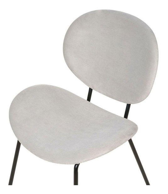 Set 2 ks jedálenských stoličiek Luaza (sivá)