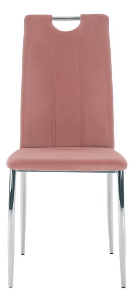 Scaun de sufragerie Don Juan NEW (roz + Crom)