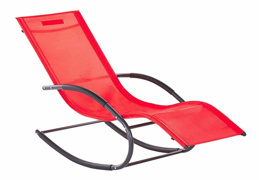 Záhradné hojdacie lehátko Carro (červená)