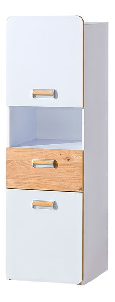 Ormarić Lavendon L4 (hrast nash + bijela) 