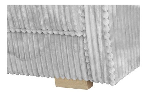 Canapea extensibilă Clovea Piano II (Gri deschis) (cu sp. depozitare)