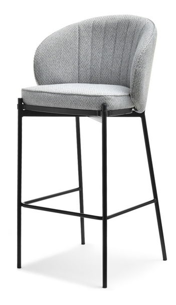 Stolica Farah (siva + zlatna)