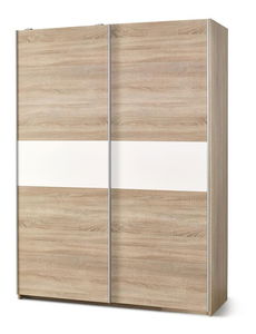Ormar za garderobu Vida S 1 (hrast sonoma + bijela) 