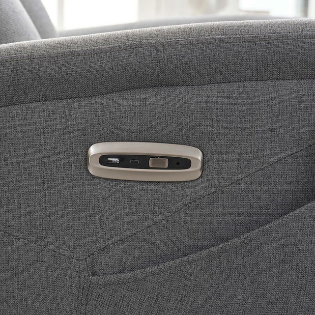 Polohovacie kreslo Tesalureza (sivá)