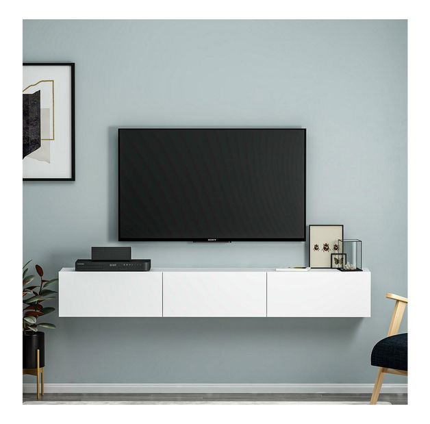 Masă TV/Dulap Tessa (Alb)