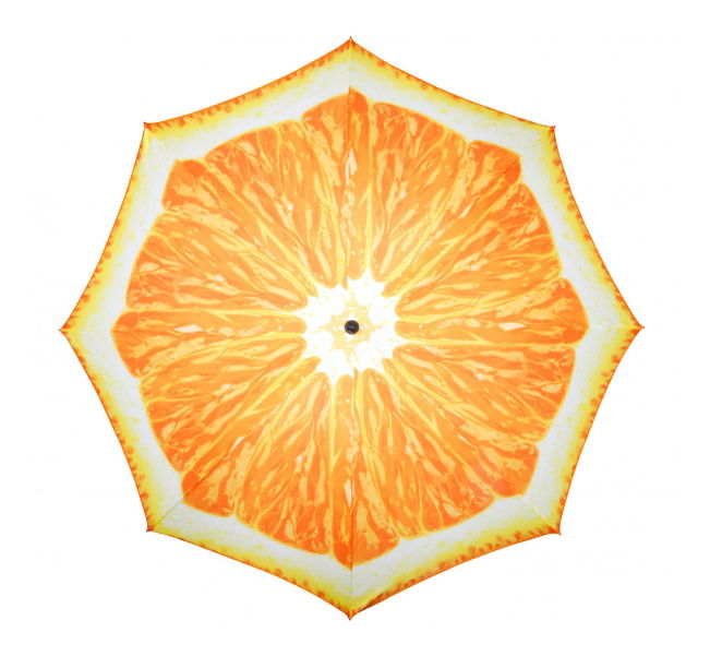 Záhradný slnečník Doppler Basic Pomaranč 200 (s balkónovou svorkou)