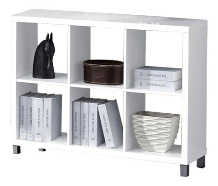 Regál Tofi New 4 CB 302 biela *výpredaj