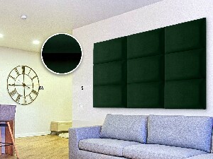 Tapeciran panel Soundless 40x30 cm (tamnozelena)