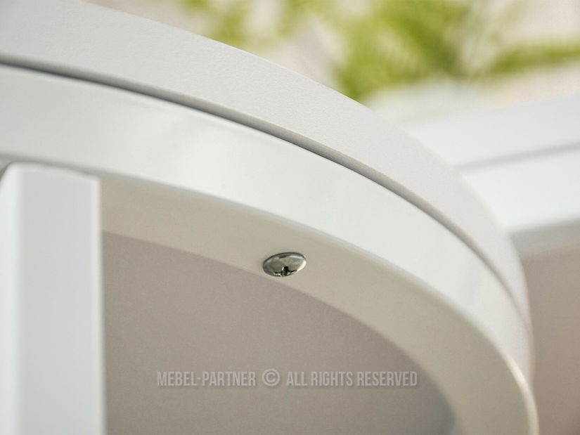 Măsuță de cafea Krzaklewski (alb)