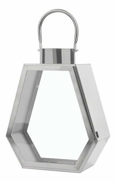 Felinar CRETA 46 cm (oțel inoxidabil) (argintiu)