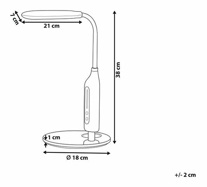 Stolna lampa Cigi (bijela)