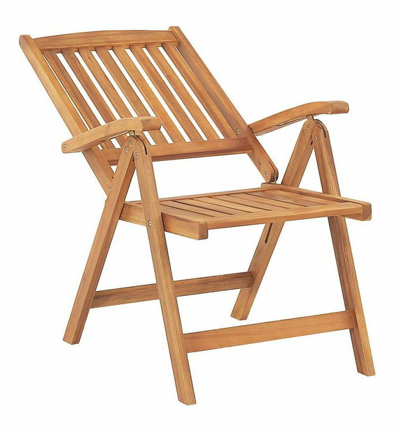 Set 2 ks. záhradných stoličiek Jakarta (krémovobiela) (s vankúšmi)