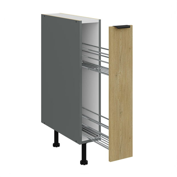 Dolná kuchynská skrinka Carminia 15 D CARGO BB (dub cremona + antracit)