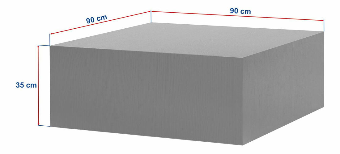 Konferenčný stolík Prizza 2 (travertín)