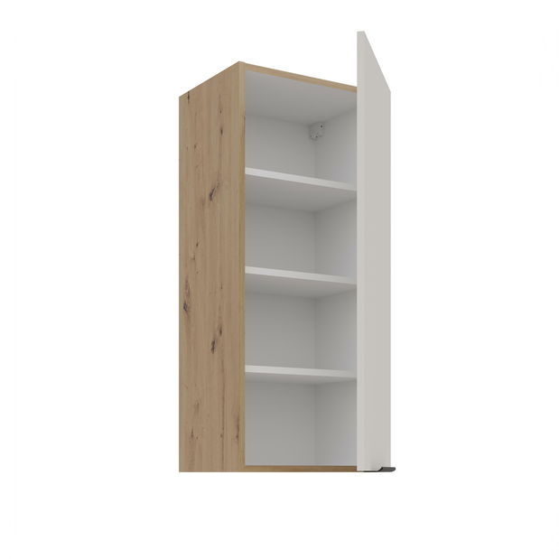 Dulap superior de bucătărie Sayla 40 G-90 1F (cashmir + Stejar artisan)