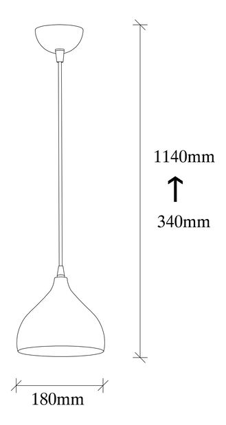 Stropné svietidlo Tania 2394