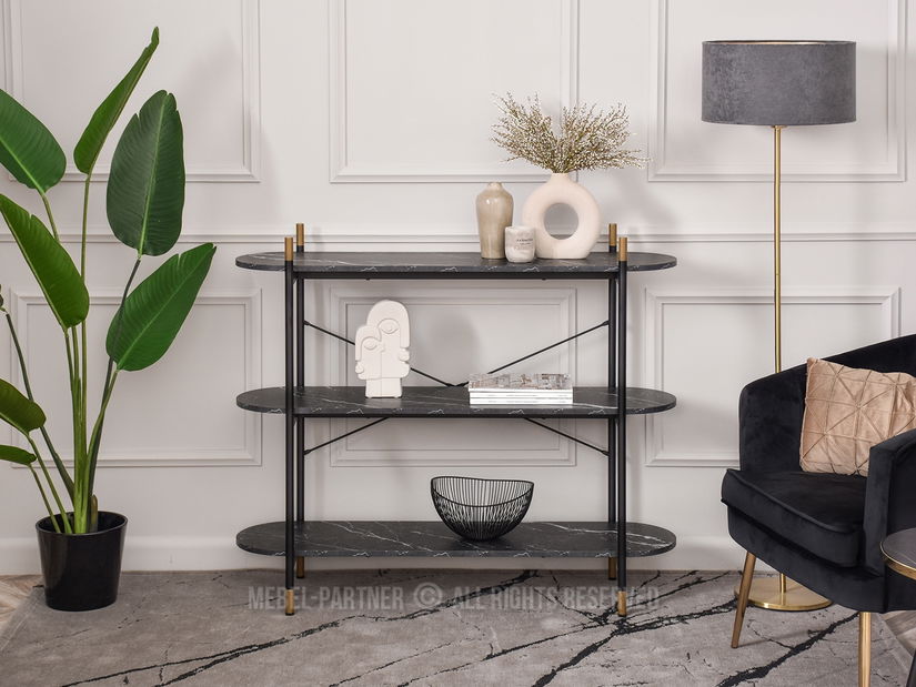 Konzolni stolić Inge (crna)